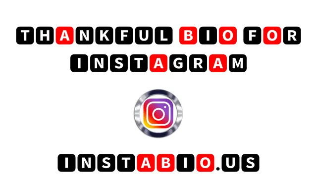 Thankful Bio for Instagram 🙏✨