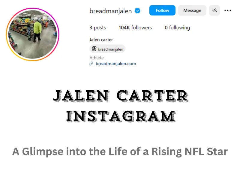 Jalen Carter Instagram: A Glimpse into the Life of a Rising NFL Star